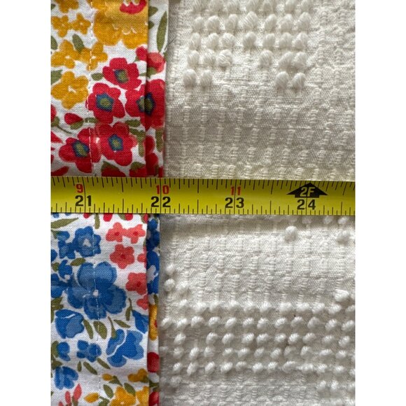 Croft & Barrow Womens Blouse Sz L Petite Liberty Inspired Ditsy Floral Cottage - Picture 8 of 10